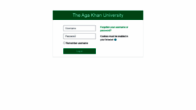 What Vle.aku.edu website looked like in 2021 (3 years ago)