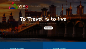 What Vivotours.com website looked like in 2021 (3 years ago)