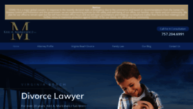 What Vabeachlawyer.com website looked like in 2021 (3 years ago)