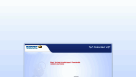 What Vpn.baoviet.com.vn website looked like in 2021 (3 years ago)