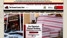 What Vermontcountrystore.com website looked like in 2021 (3 years ago)