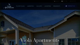 What Violaapartments.com website looked like in 2021 (3 years ago)