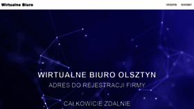 What V-post.pl website looked like in 2021 (3 years ago)