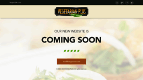 What Vegetarian-plus.com website looked like in 2021 (3 years ago)