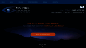 What Vistarrvision.com website looked like in 2021 (3 years ago)