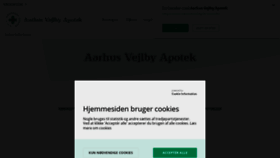 What Vejlbyapotek.dk website looked like in 2021 (3 years ago)