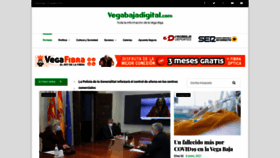 What Vegabajadigital.com website looked like in 2021 (3 years ago)