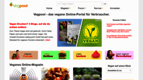 What Vegpool.de website looked like in 2021 (3 years ago)