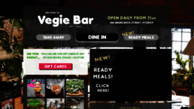 What Vegiebar.com.au website looked like in 2021 (3 years ago)