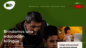 What Villagratiadei.edu.pe website looked like in 2021 (3 years ago)