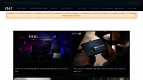 What Vn-z.vn website looked like in 2021 (4 years ago)