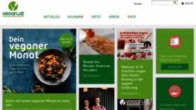 What Vegan.at website looked like in 2021 (3 years ago)
