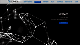 What Voxpace.com website looked like in 2021 (3 years ago)