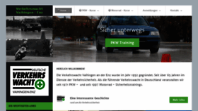 What Verkehrswacht-vaihingen.de website looked like in 2021 (3 years ago)