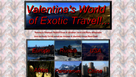 What Valentina.org website looked like in 2021 (4 years ago)