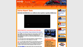 What Varnaairporttaxis.com website looked like in 2021 (3 years ago)