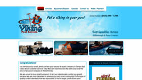 What Vikingpoolservice.com website looked like in 2021 (5 years ago)