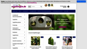 What Vogeltreff24.de website looked like in 2021 (3 years ago)