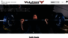 What Vulcanstrength.com website looked like in 2021 (3 years ago)
