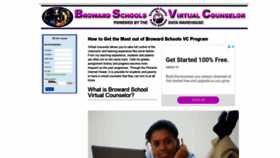 What Virtualcounselor.org website looked like in 2021 (3 years ago)