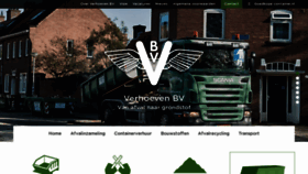 What Verhoevenbv.info website looked like in 2021 (3 years ago)
