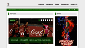What Vermouth-deportivo.com.ar website looked like in 2021 (3 years ago)