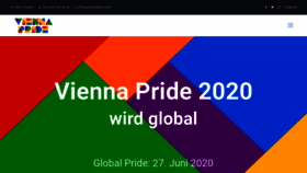 What Viennapride.at website looked like in 2021 (3 years ago)