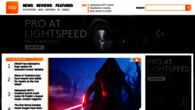 What Videogameschronicle.com website looked like in 2021 (3 years ago)