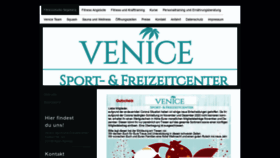 What Venicesport.de website looked like in 2021 (3 years ago)