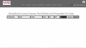 What Visioimmobiliaria.com website looked like in 2021 (3 years ago)