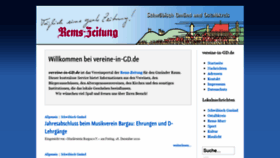What Vereine-in-gd.de website looked like in 2021 (3 years ago)