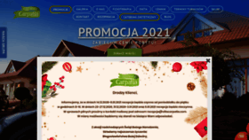 What Villacarpatia.pl website looked like in 2021 (3 years ago)
