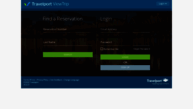 What Viewtrip.travelport.com website looked like in 2021 (3 years ago)