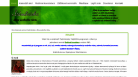 What Verakucerova.cz website looked like in 2021 (3 years ago)