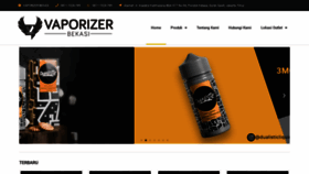 What Vaporizerbekasi.com website looked like in 2021 (3 years ago)