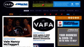 What Vafa.com.au website looked like in 2021 (3 years ago)