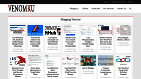 What Venomku.com website looked like in 2021 (3 years ago)