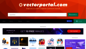 What Vectorportal.com website looked like in 2021 (3 years ago)