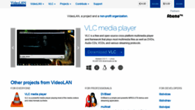 What Videolan.org website looked like in 2021 (3 years ago)