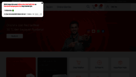 What Vodafone.com.tr website looked like in 2021 (3 years ago)