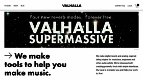 What Valhalladsp.com website looked like in 2021 (3 years ago)