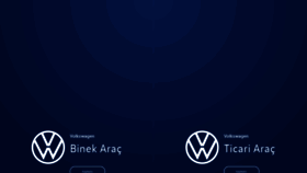 What Vw.com.tr website looked like in 2021 (3 years ago)