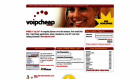 What Voipcheap.com website looked like in 2021 (3 years ago)