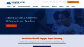 What Voyagersopris.com website looked like in 2021 (3 years ago)
