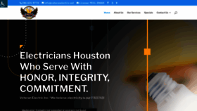 What Veteranelectric.net website looked like in 2021 (3 years ago)