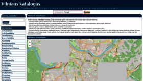 What Vilnius21.lt website looked like in 2021 (3 years ago)
