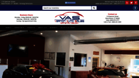 What Vernonautos.com website looked like in 2021 (3 years ago)