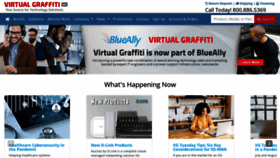 What Virtualgraffiti.com website looked like in 2021 (3 years ago)
