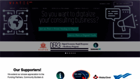 What Viatec.ca website looked like in 2021 (4 years ago)