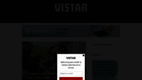 What Vistarmagazine.com website looked like in 2021 (3 years ago)